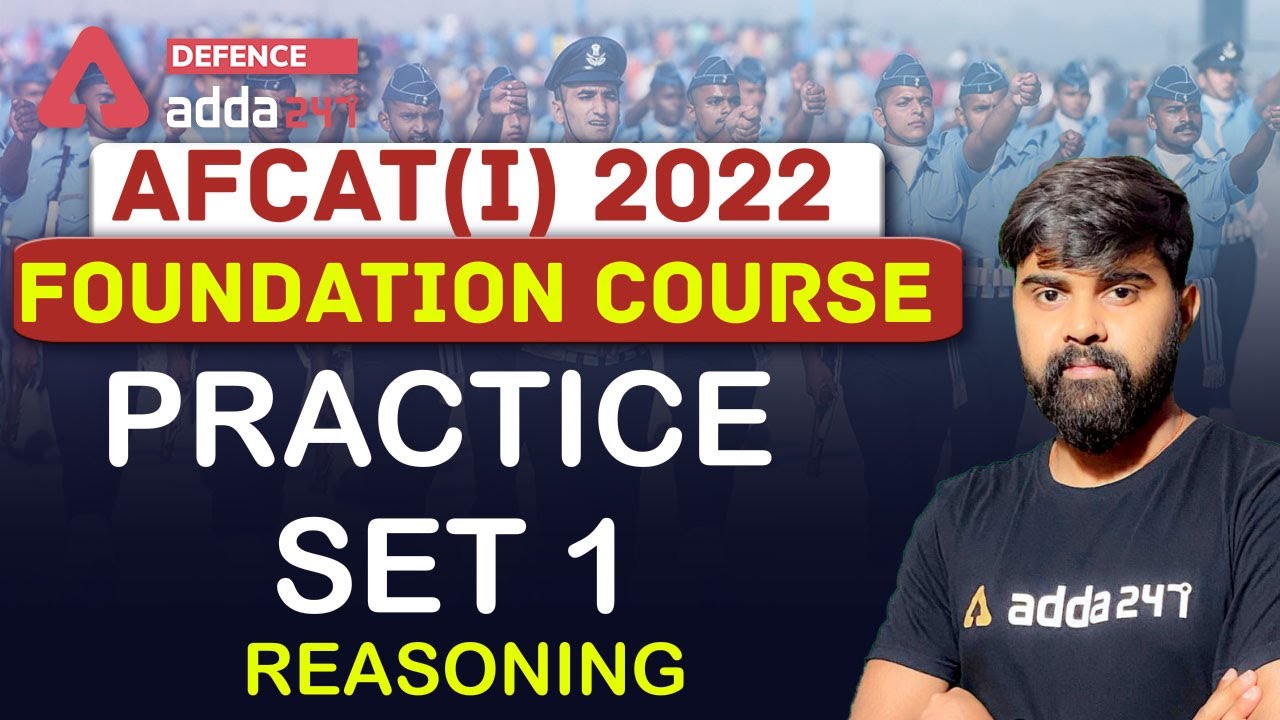 AFCAT 1 2022 | Reasoning | Practice Set #1