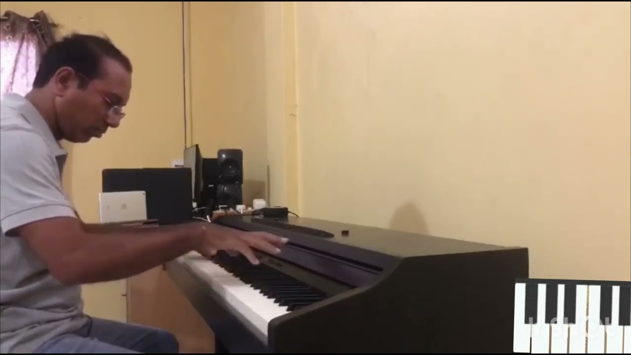 Main Agar Kahoon song piano cover by Hiren Khatri