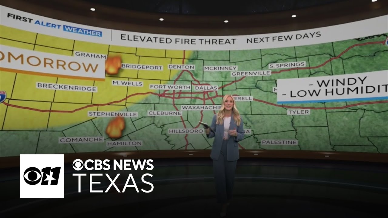 North Texas warms fast with near-90 temperatures and fire risk ahead