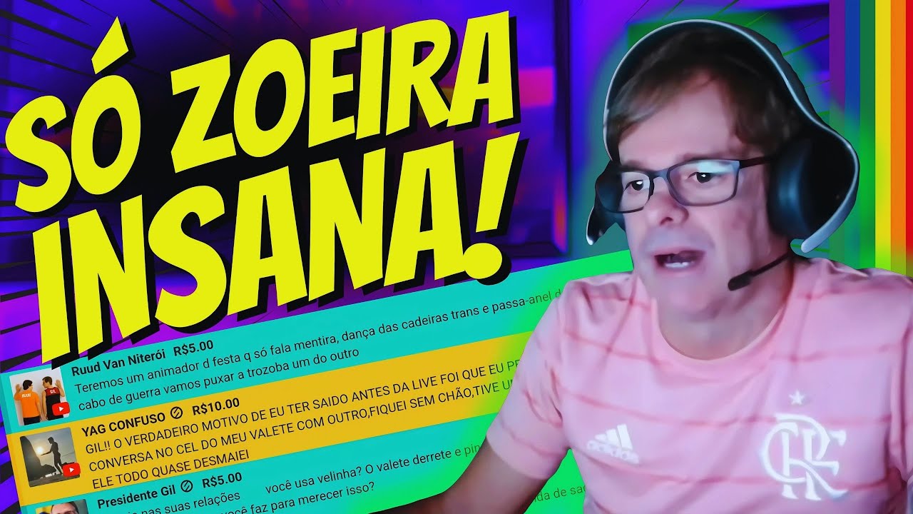 Vela, Zoação e Super Chats Sem Noção | Até o Gil Ficou Perdido!