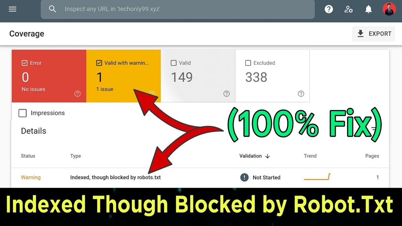 (100% fix) Indexed Though Blocked by Robots.txt Problem in Blogger | 2021 | Google Search Console