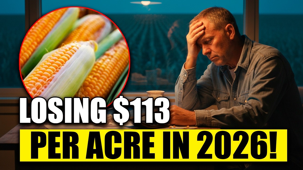 I LOST $113 PER ACRE! DON'T PLANT CORN in 2026! Here's Why...
