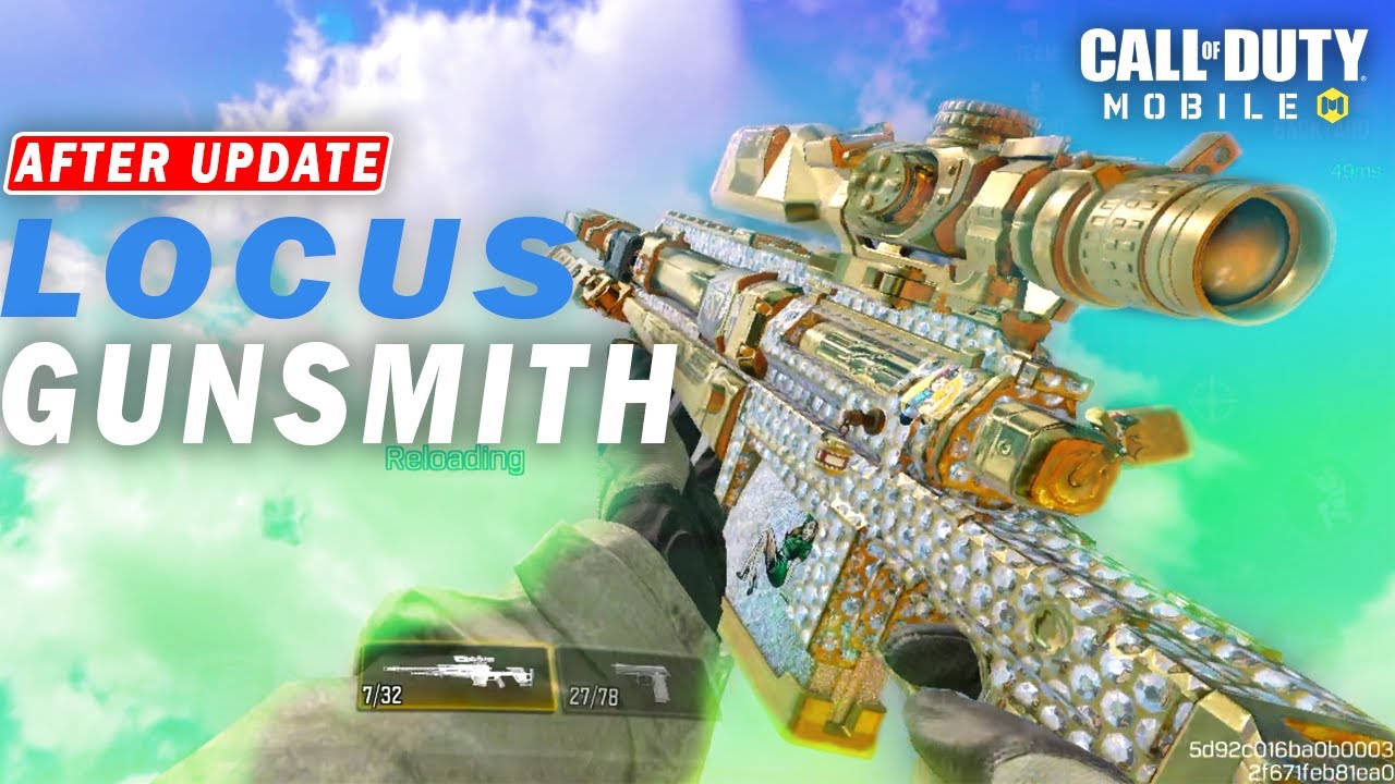 *BEST* LOCUS GUNSMITH (Fast Ads!) AFTER UPDATE | Call Of Duty: Mobile