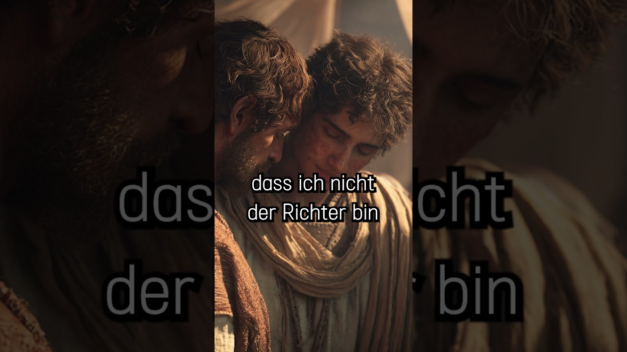 Wenn Vergeben unm&ouml;glich scheint (Genesis 50) #Katholisch  #GottesVorsehung #Vergebung #Tagessegen​