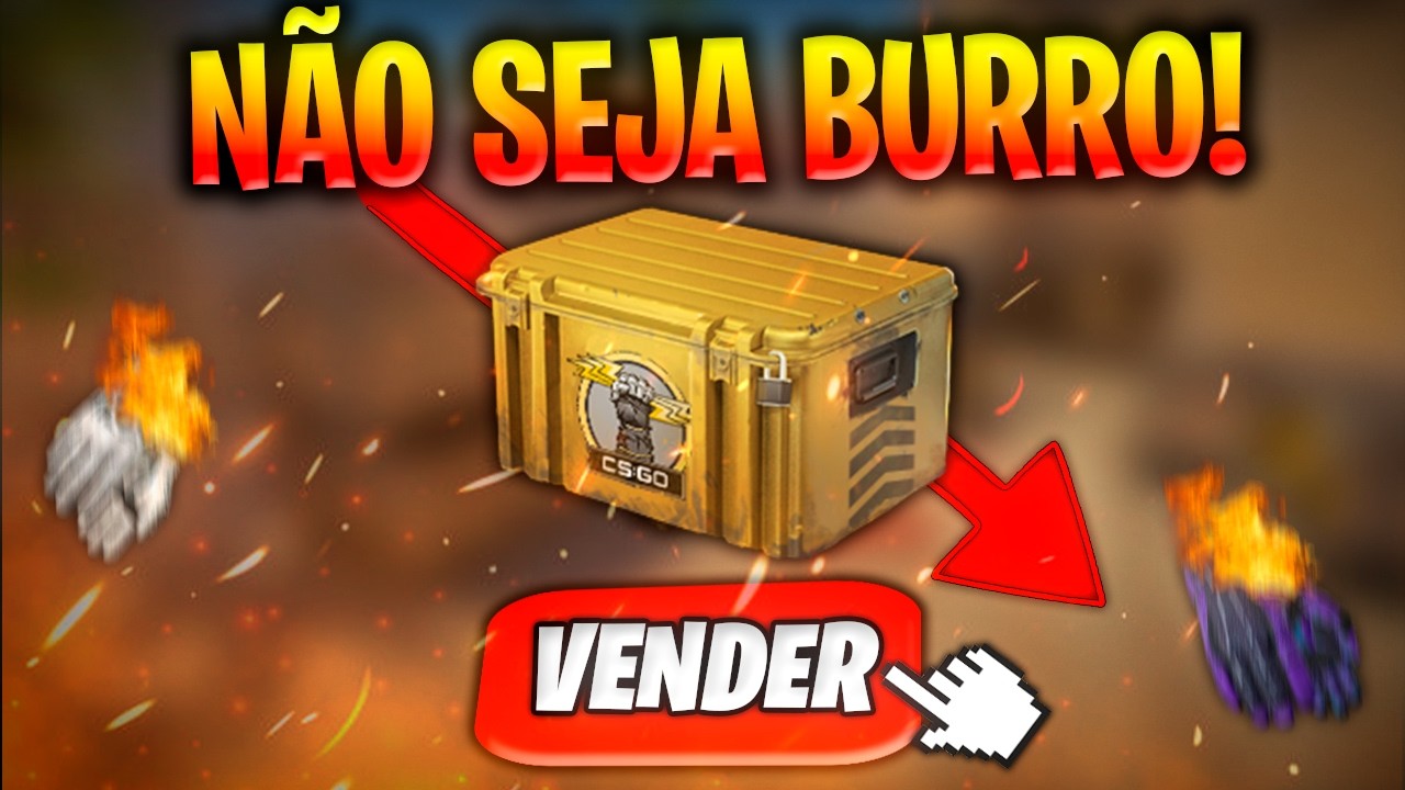 O PREÇO das LUVAS e CAIXA de LUVAS antigas do CS2 ESTÃO DESPENCANDO!🔥
