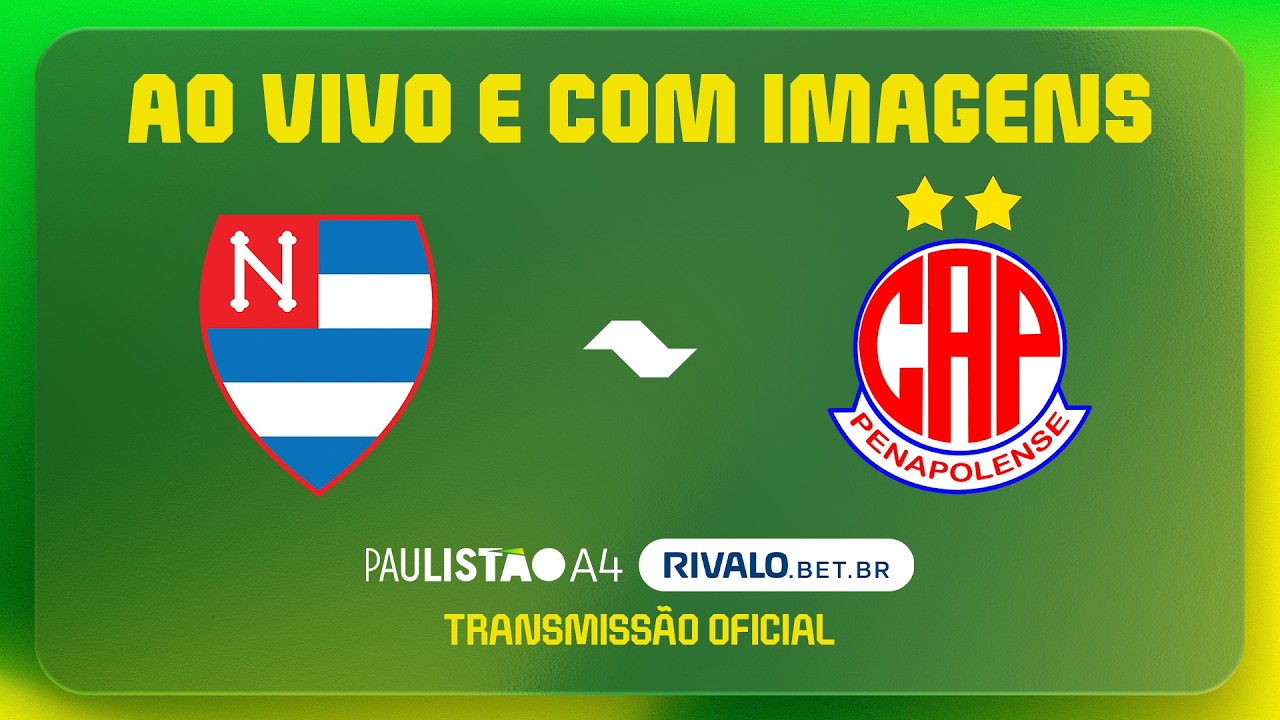 JOGO COMPLETO: NACIONAL X PENAPOLENSE | RODADA 10 | PAULISTÃO A4 RIVALO 2026