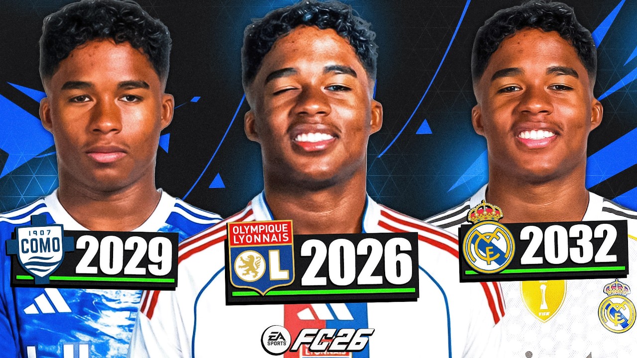 HO SIMULATO TUTTA la CARRIERA di ENDRICK su FC 26!