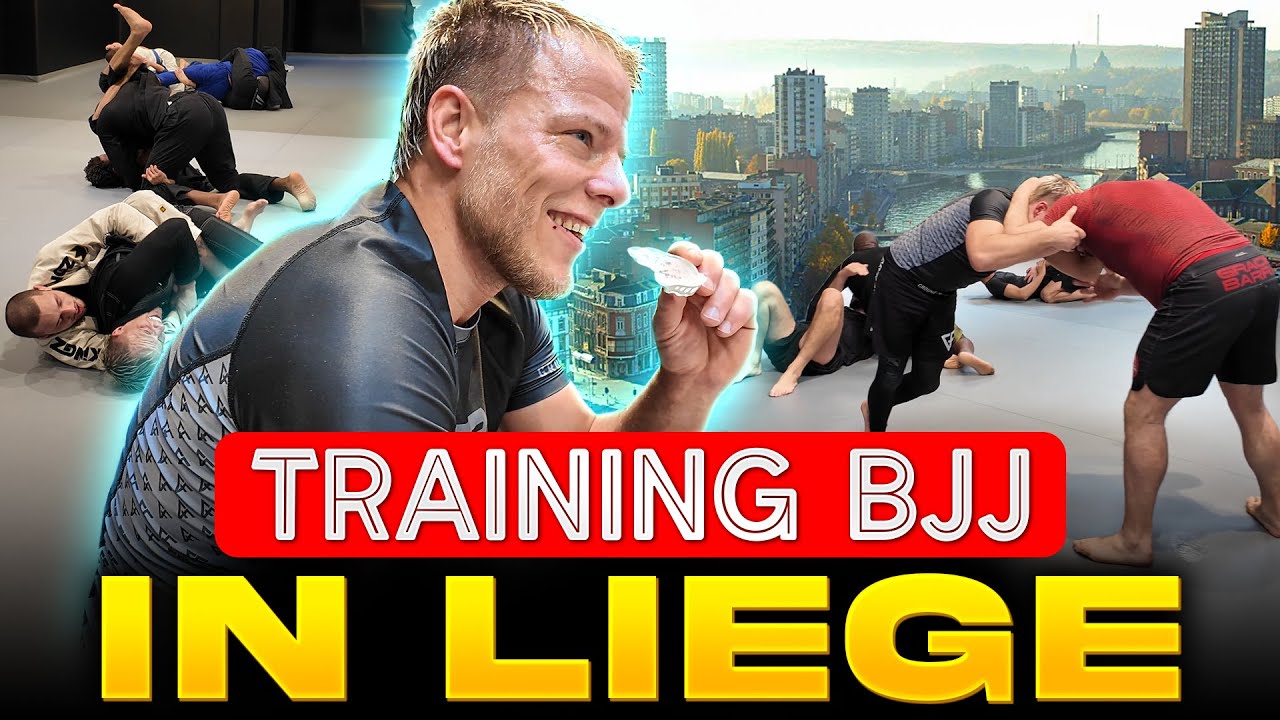 BJJ Travel Vlog Liège | Training Brazilian Jiu Jitsu at Belgium's Top New Gym