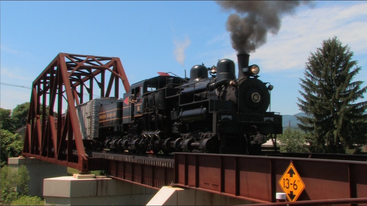 Elkins Steam - Western Maryland Shay #6  - 2008 MSR&LHA Special Event