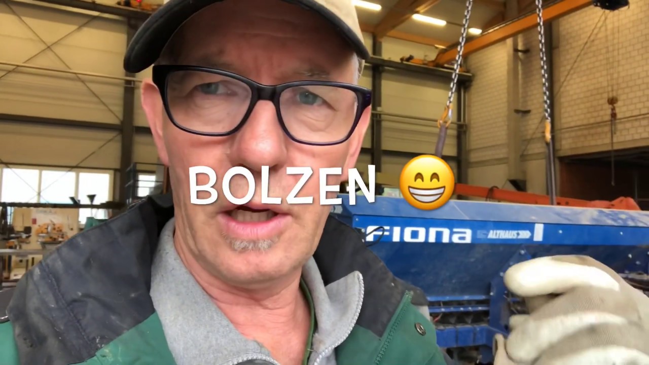 Sämaschine Fiona reparieren