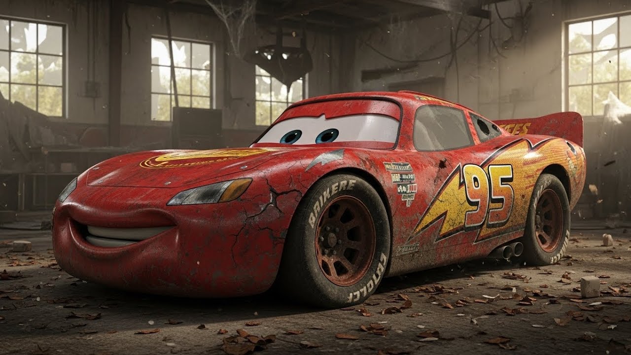 ABANDONED IN THE GARAGE 😨 | Lightning McQueen 2010 Reborn from Rust to Glory