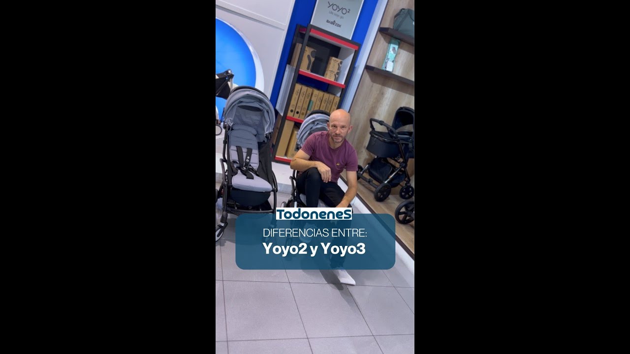 Diferencia entre la silla de paseo Yoyo3 y Yoyo2. TodoneneS