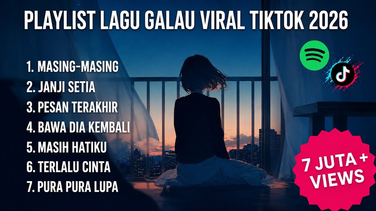 PLAYLIST LAGU GALAU VIRAL TIKTOK 2024🥀