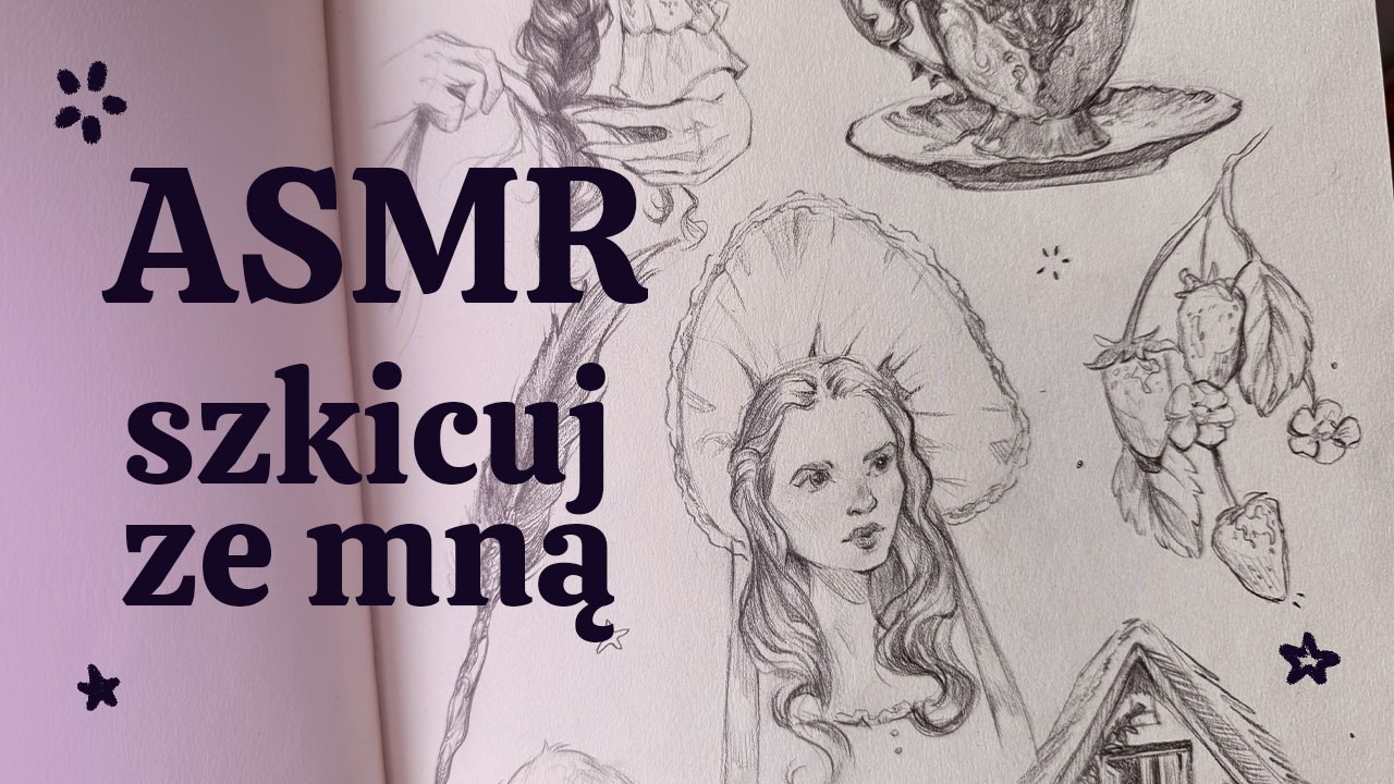 Szkicuj ze mną | Jane Austin vibe | ASMR