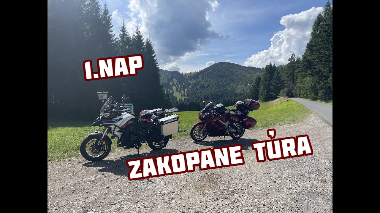 Zakopane túra - 1.nap / MotoVlog 0024