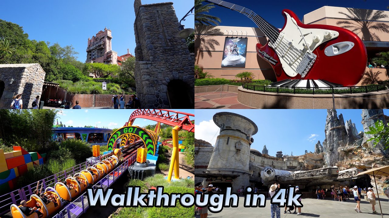 Disney's Hollywood Studios Walkthrough July 2024 in 4k | Ambience | Walt Disney World