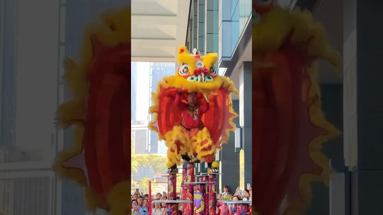 Stunning Lion Dance 2025 #liondance2025 #liondancechampionship #liondancemalaysia