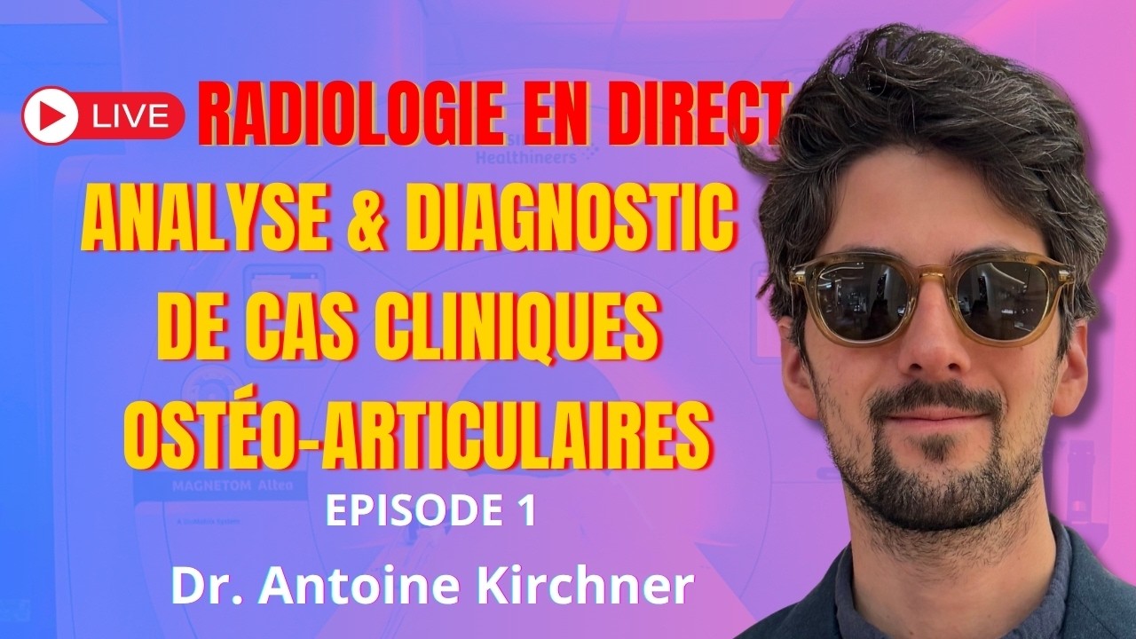 Premier live de cas cliniques avec le Dr Kirchner!