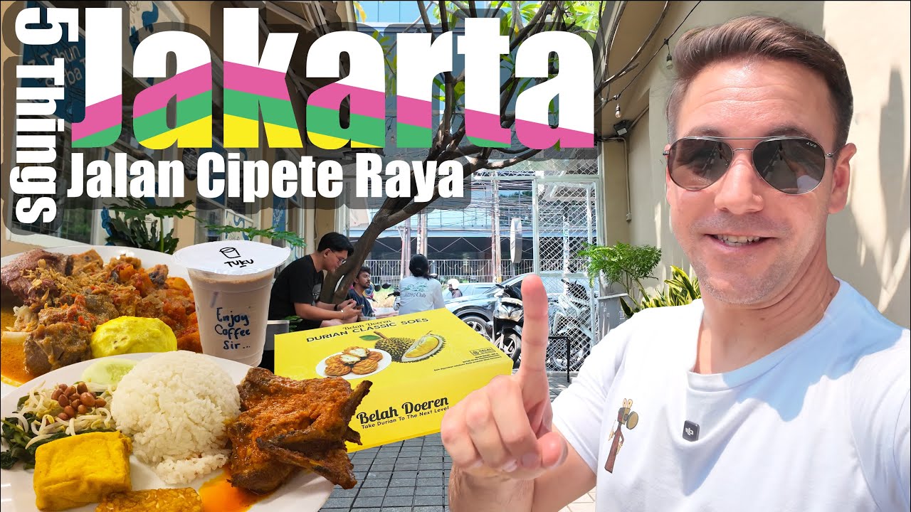 5 вещей Джакарты: Джалан Чипете Райя, Индонезия 🇮🇩