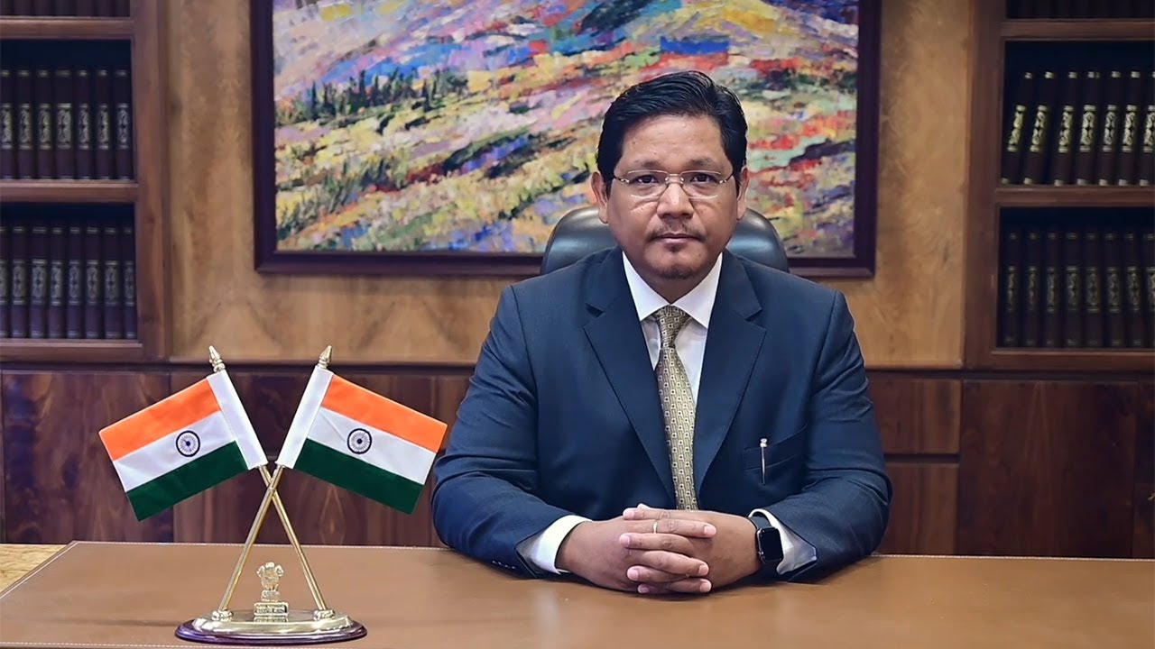 THE HON'BLE CHIEF MINISTER SHRI. CONRAD K. SANGMA ON THE OCCASION OF INDEPENDENCE DAY