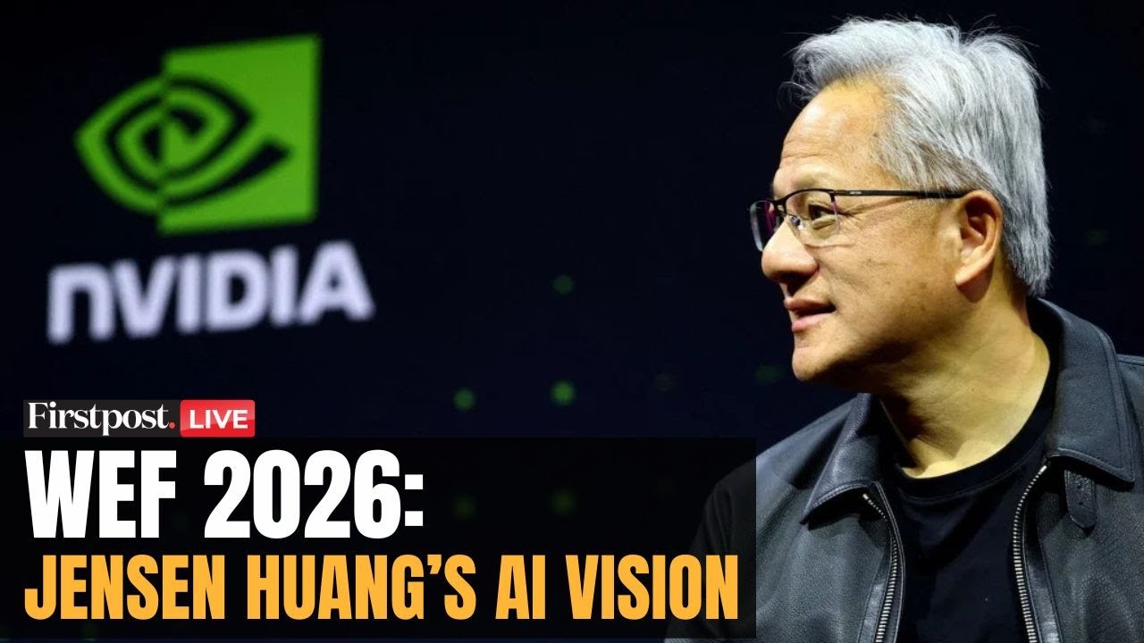 WEF 2026 LIVE: NVIDIA CEO Jensen Huang At Davos 2026: NVIDIA, AI Power & The Future Of Global Tech