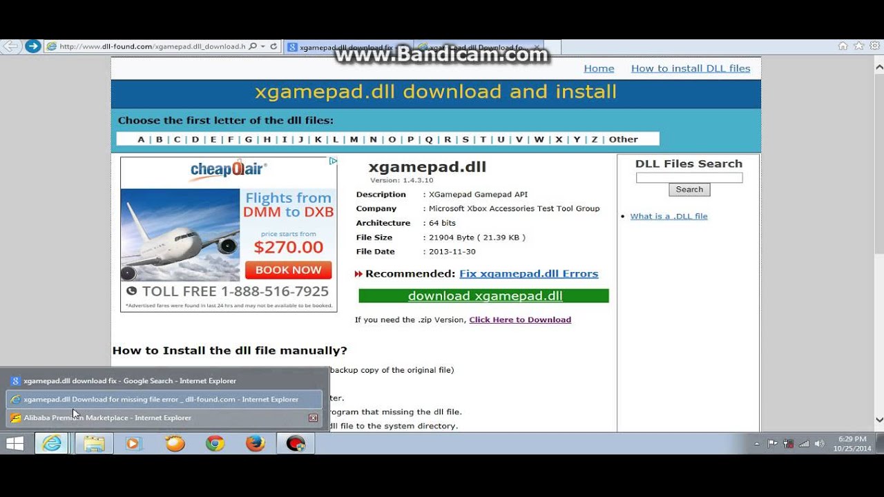 how to fix xgamepad.dll in nfs rivals