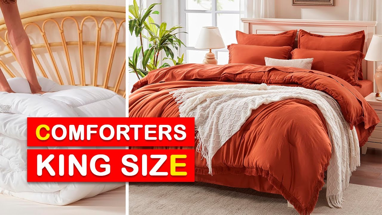 5 Best Comforters King Size 2025 on Amazon ✅