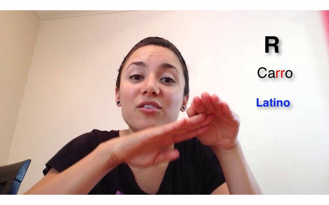 Spanish Pronunciation: L & R