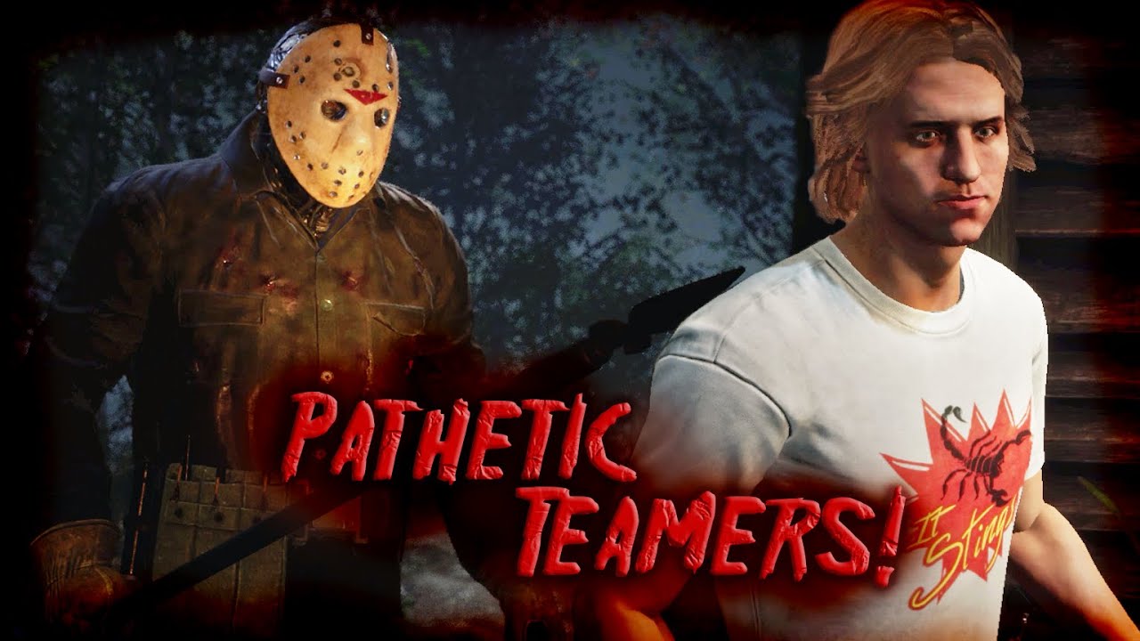 Friday the 13th: The Game - Adam Survives Trashy TEAMERS (Surviving the Night)