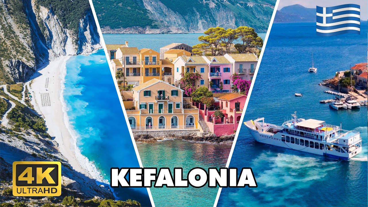 KEFALONIA Island - Greece 🇬🇷 | Best Places and Beaches🏖️🌅 | Travel Guide [4K UHD]