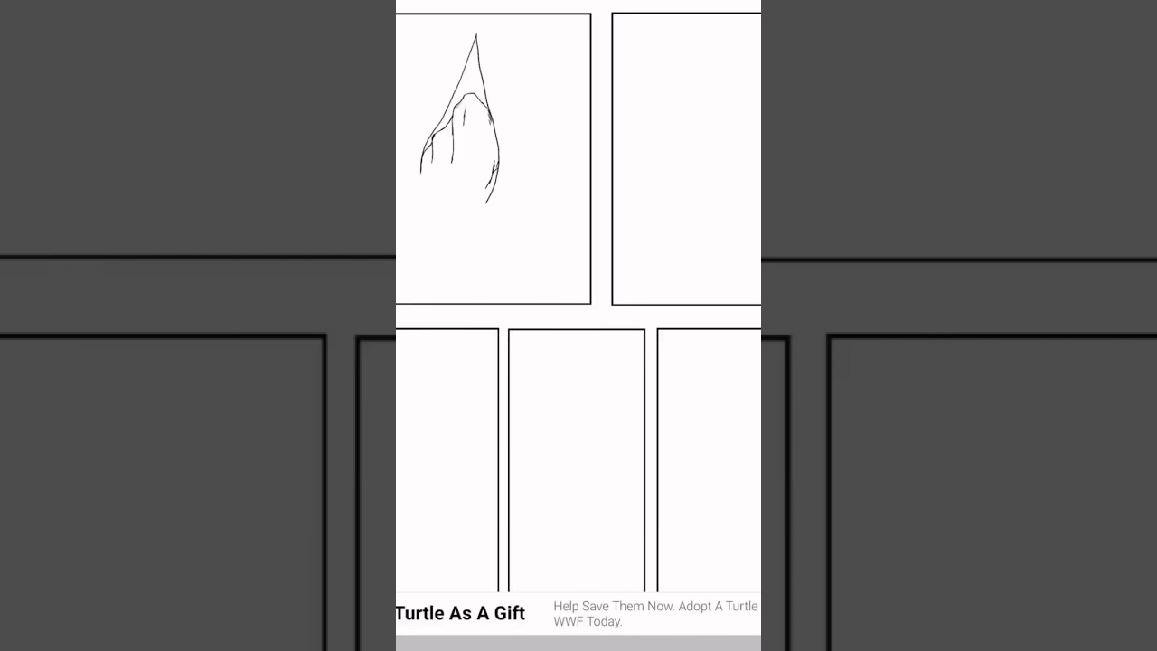 Drawing TSHD with a digital manga brush 