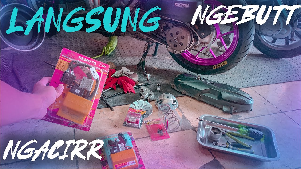 PROJECT VARIO EP. 11 - Full Upgrade CVT & Pasang ECU Brt Juken 5