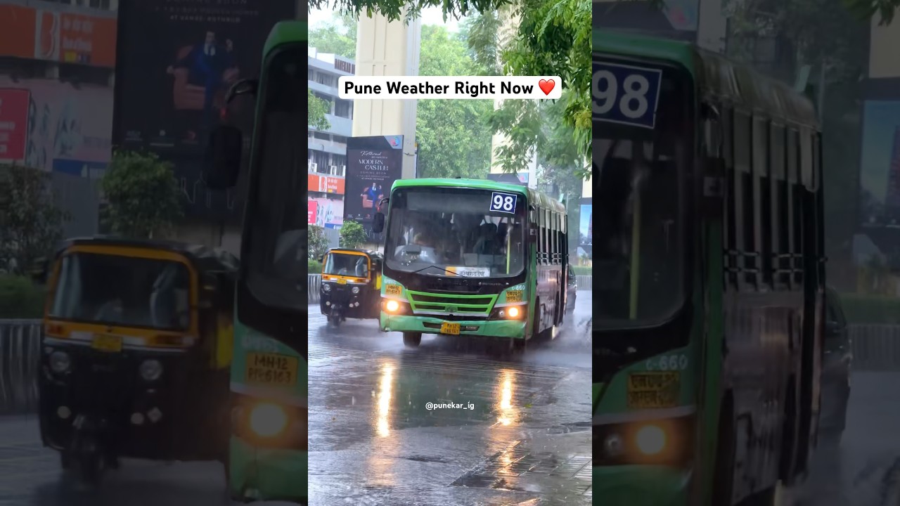 Pune Weather Right Now ❤️ #pune #punerain