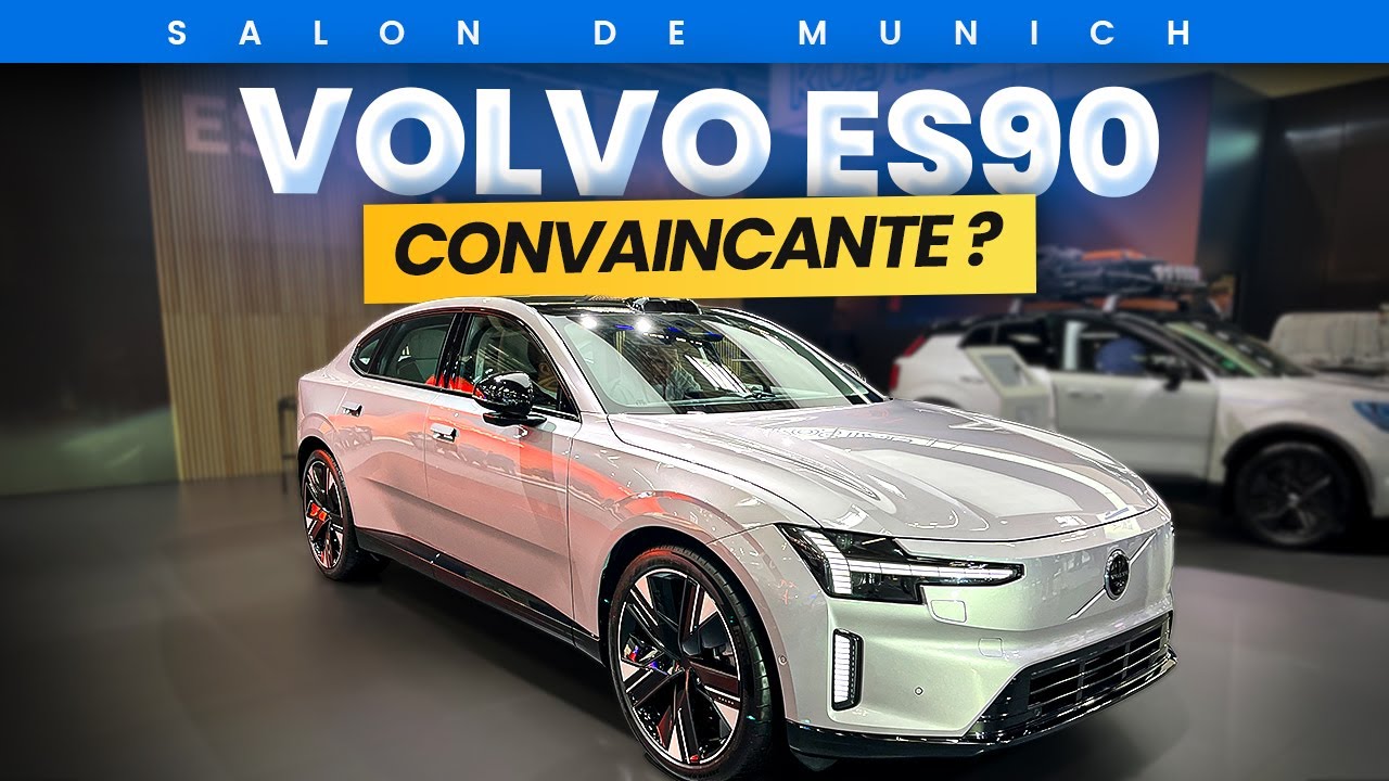 Nouvelle Volvo ES90 : la Volvo la plus puissante de l'histoire ! Découverte