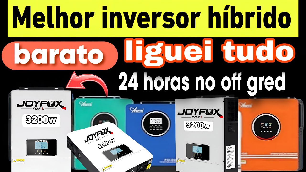 URGENTE! VEJA O QUE DÁ PARA LIGAR COM ESSE INVERSOR PARECE MENTIRA MAS É VERDADE 