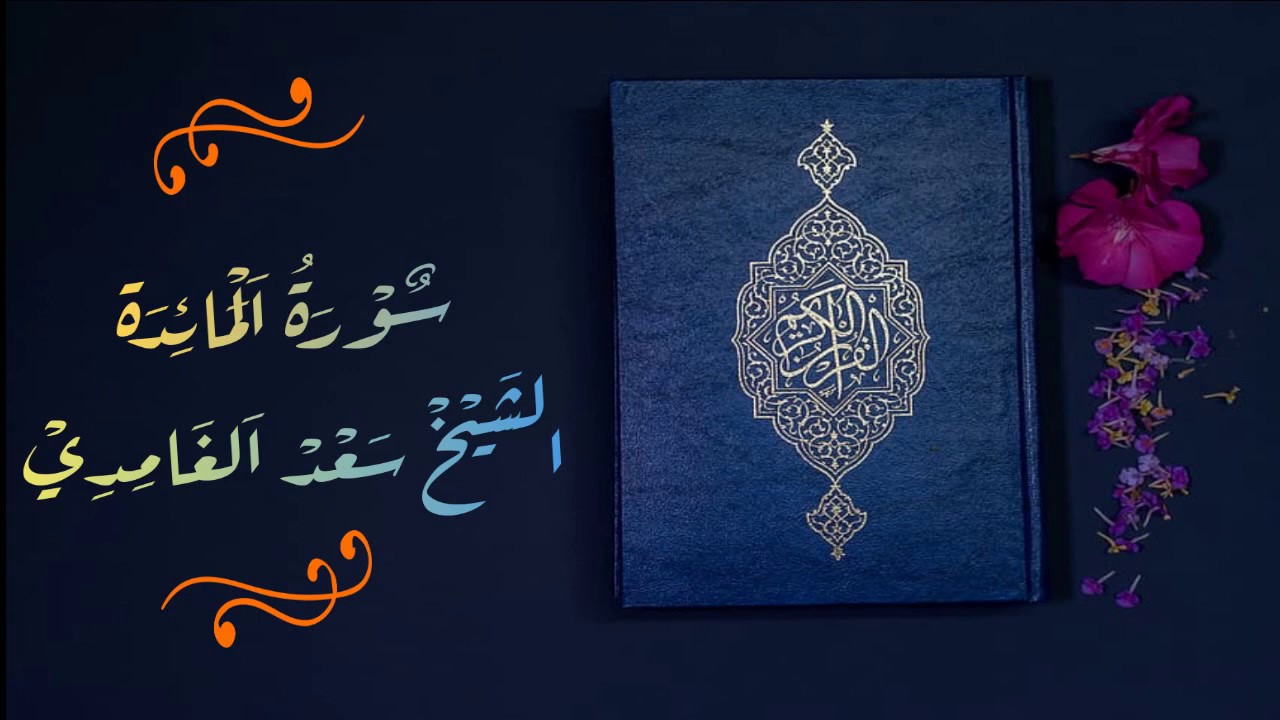 سورة المائدة الشيخ سعد الغامدي