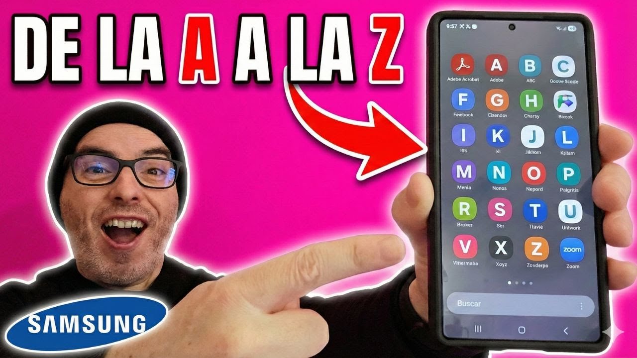 🔤 Cómo ORDENAR tus Aplicaciones de la A a la Z en Samsung 2026 (Organización Automática) 🧹