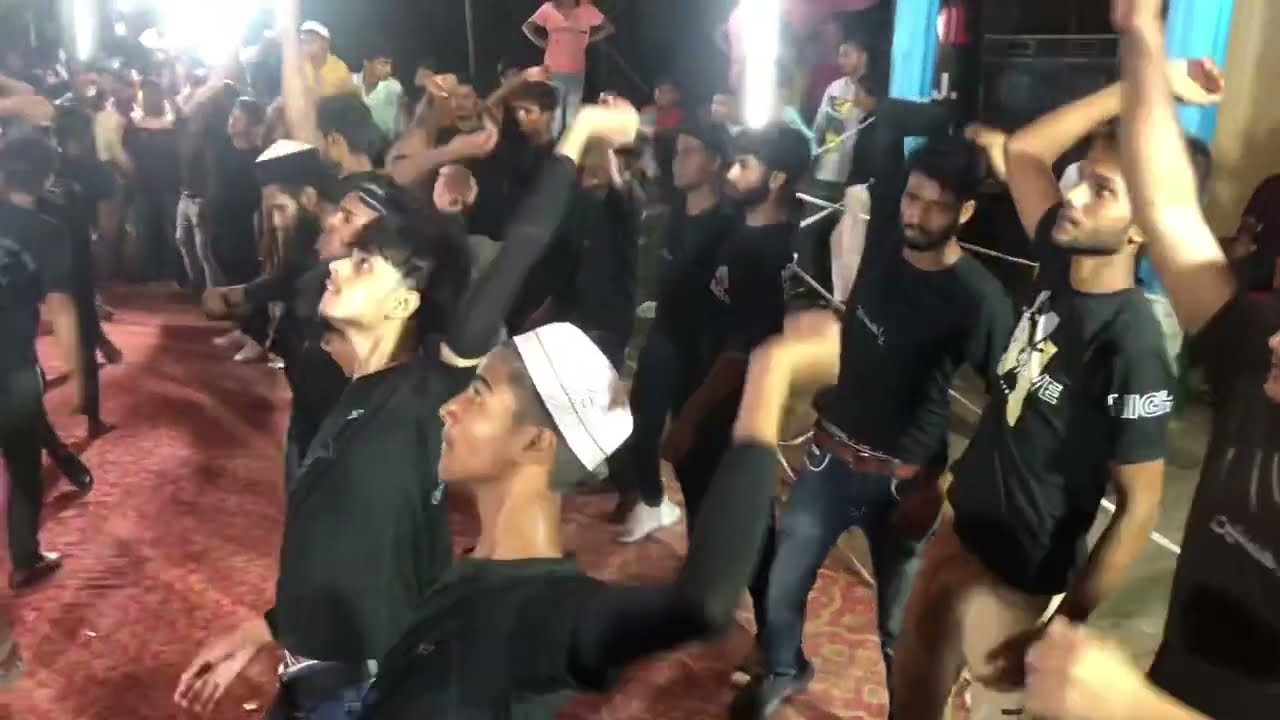Anjuman Raza _E Husaini Raja pur   Noha by_Nazeem _ meri jaan sakeena (2023) Muharram 1445 hijri 👆💯💚