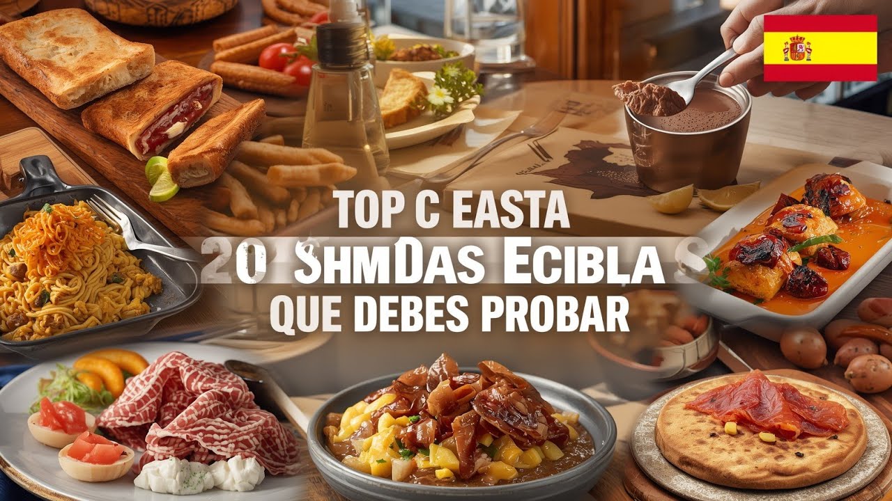 Top 10 Platos Espa&ntilde;oles que Debes Probar Antes de Morir 🇪🇸 | La Comida M&aacute;s Famosa de Espa&ntilde;a