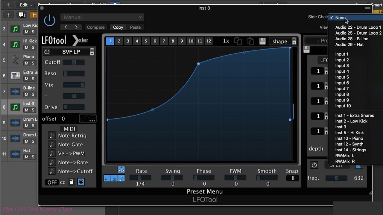 Xfer LFO Tool - Masterclass Part3/4: MIDI Options