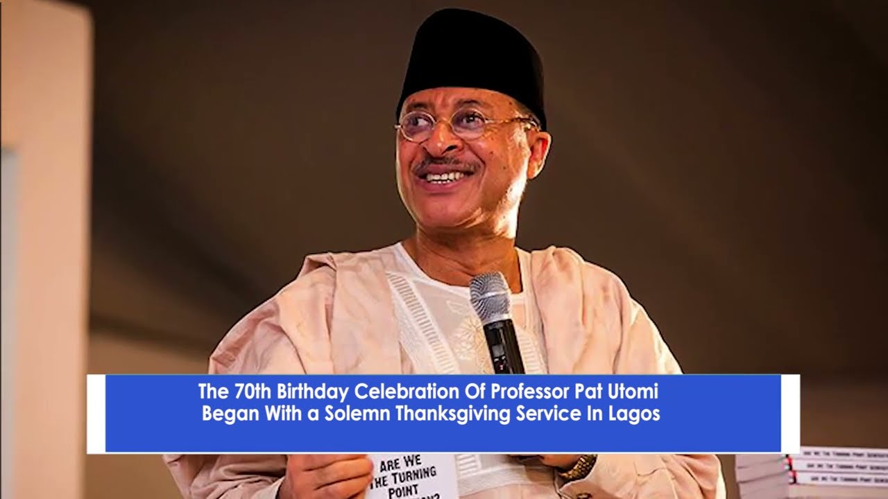 Празднование 70-летия профессора Пэта Утоми