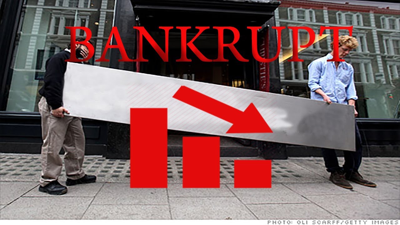 5 Biggest Companies That Went Bankrupt