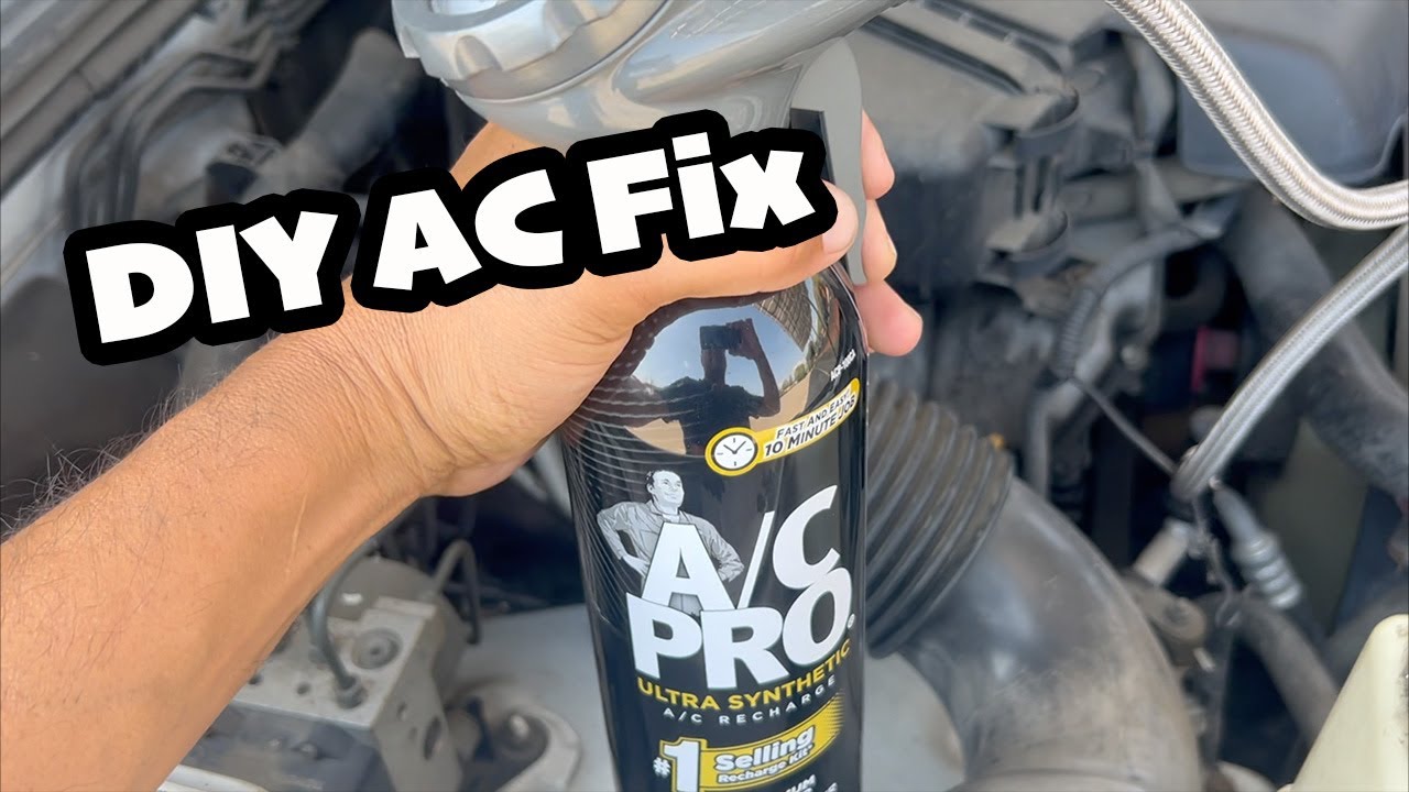 Fix Your Air Conditioning with A/C Pro Recharge Kit | DIY AC Repair Toyota Tacoma