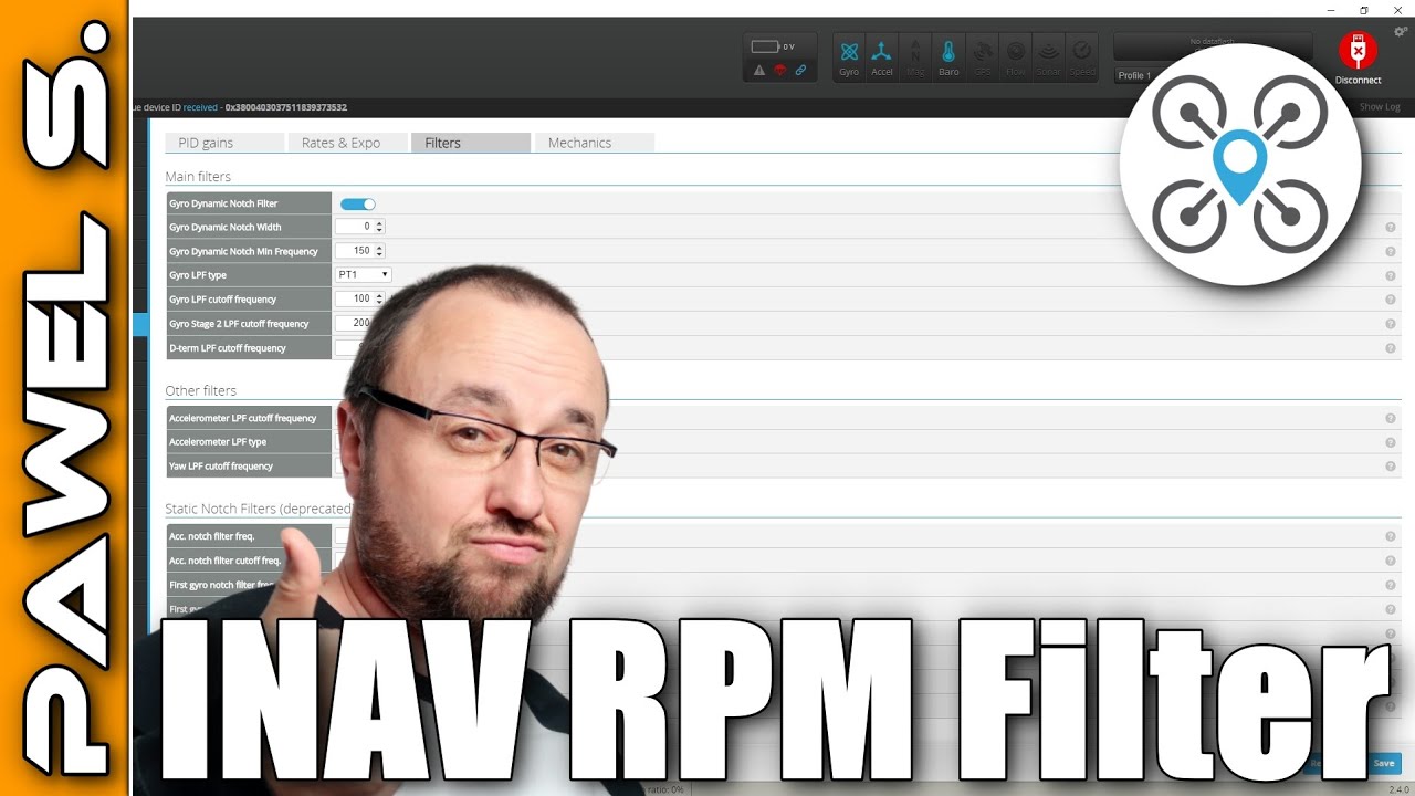 INAV RPM filter - a complete tutorial