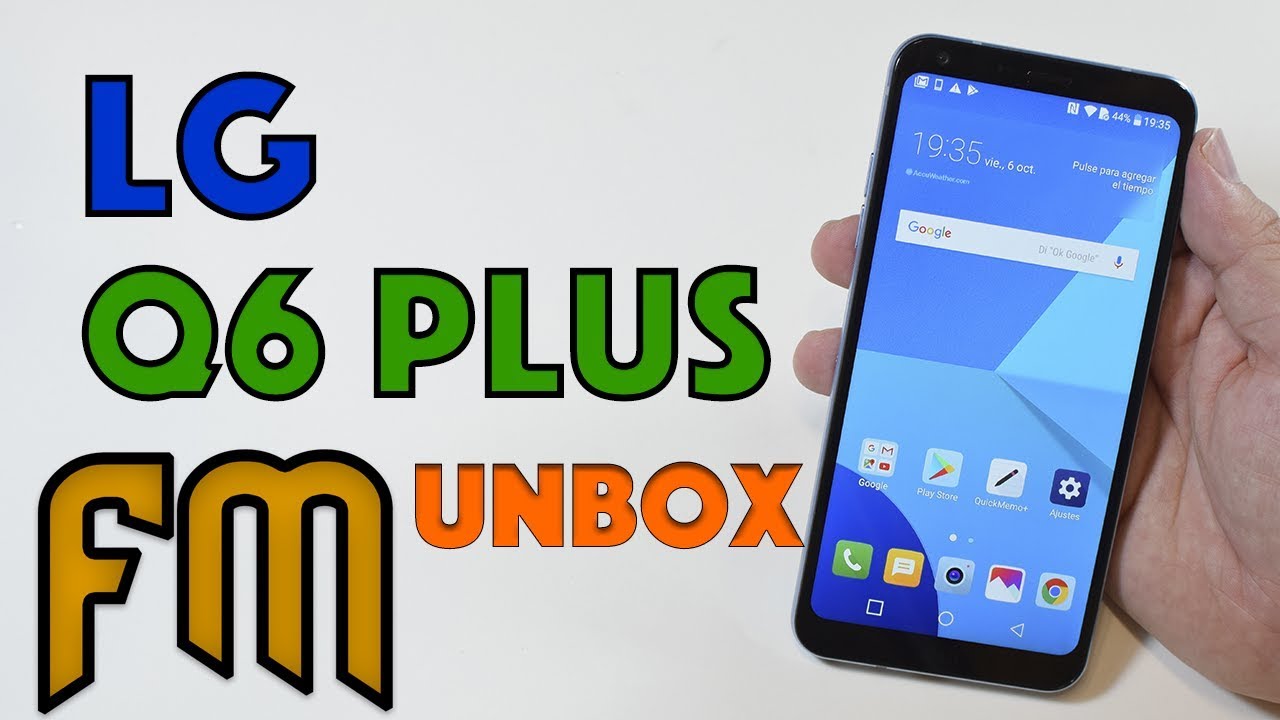 LG Q6 Plus español M700DS de eGlobal. Unboxing y primeras impresiones. Buen gama media de LG !!!