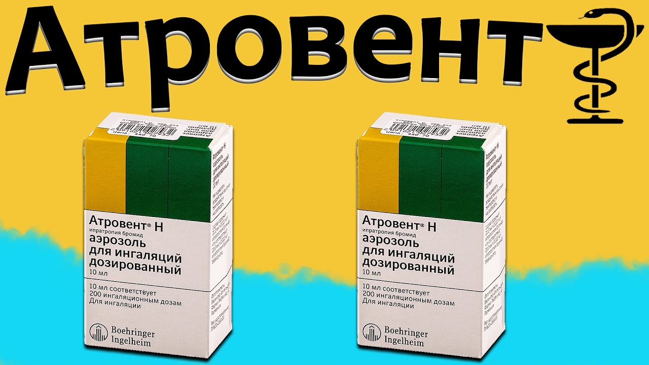 Атровент - инструкция по применению | Цена и для чего нужен?