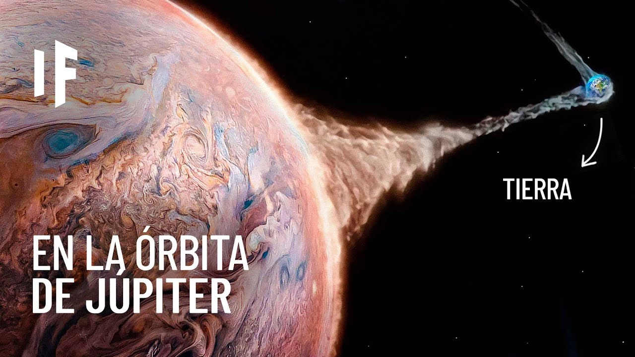 ¿Qué pasaría si la Tierra orbitara alrededor de Júpiter?