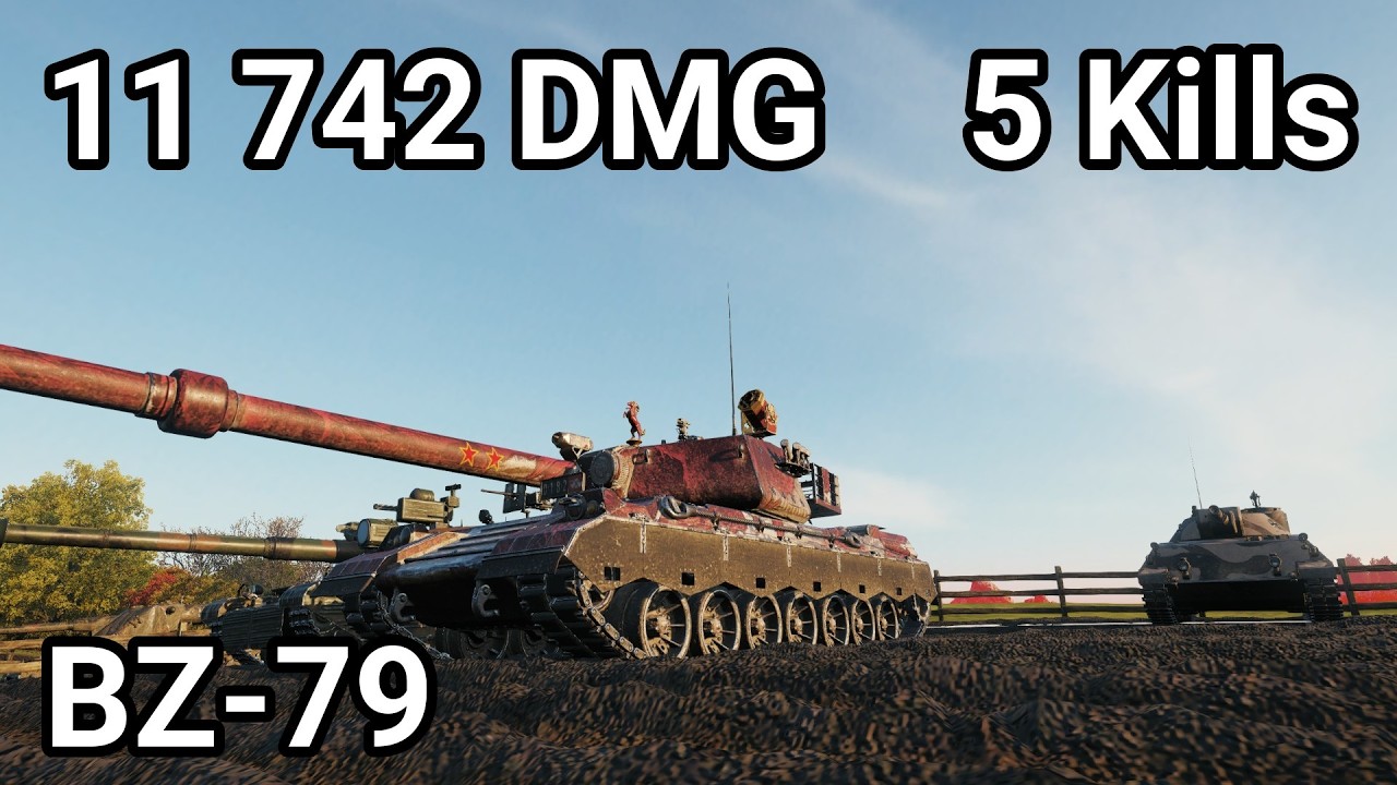 BZ-79: 11.7K DAMAGE 5 KILLS - THE ROCKET-POWERED BREAKTHROUGH | WoT 2.1