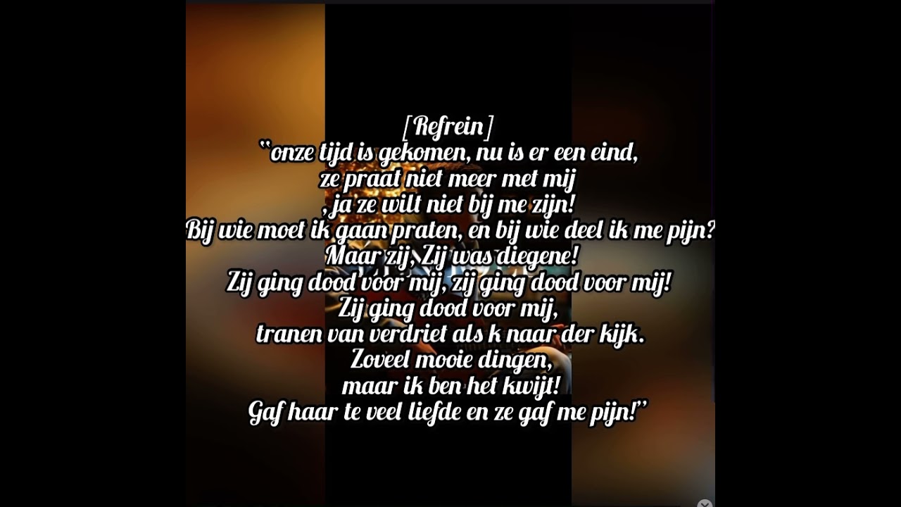 CaptionJus- &ldquo;EEN DOEL&rdquo; lyrics