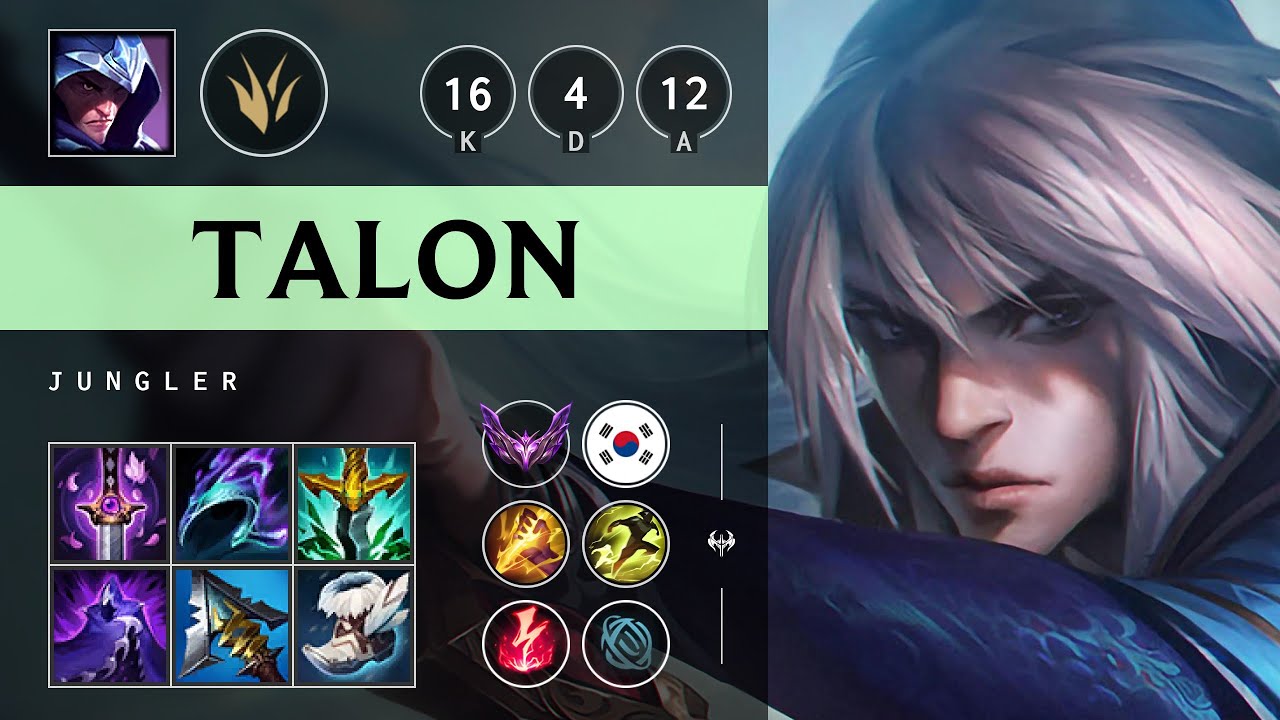Talon Jungle vs Viego - KR Master Patch 25.14